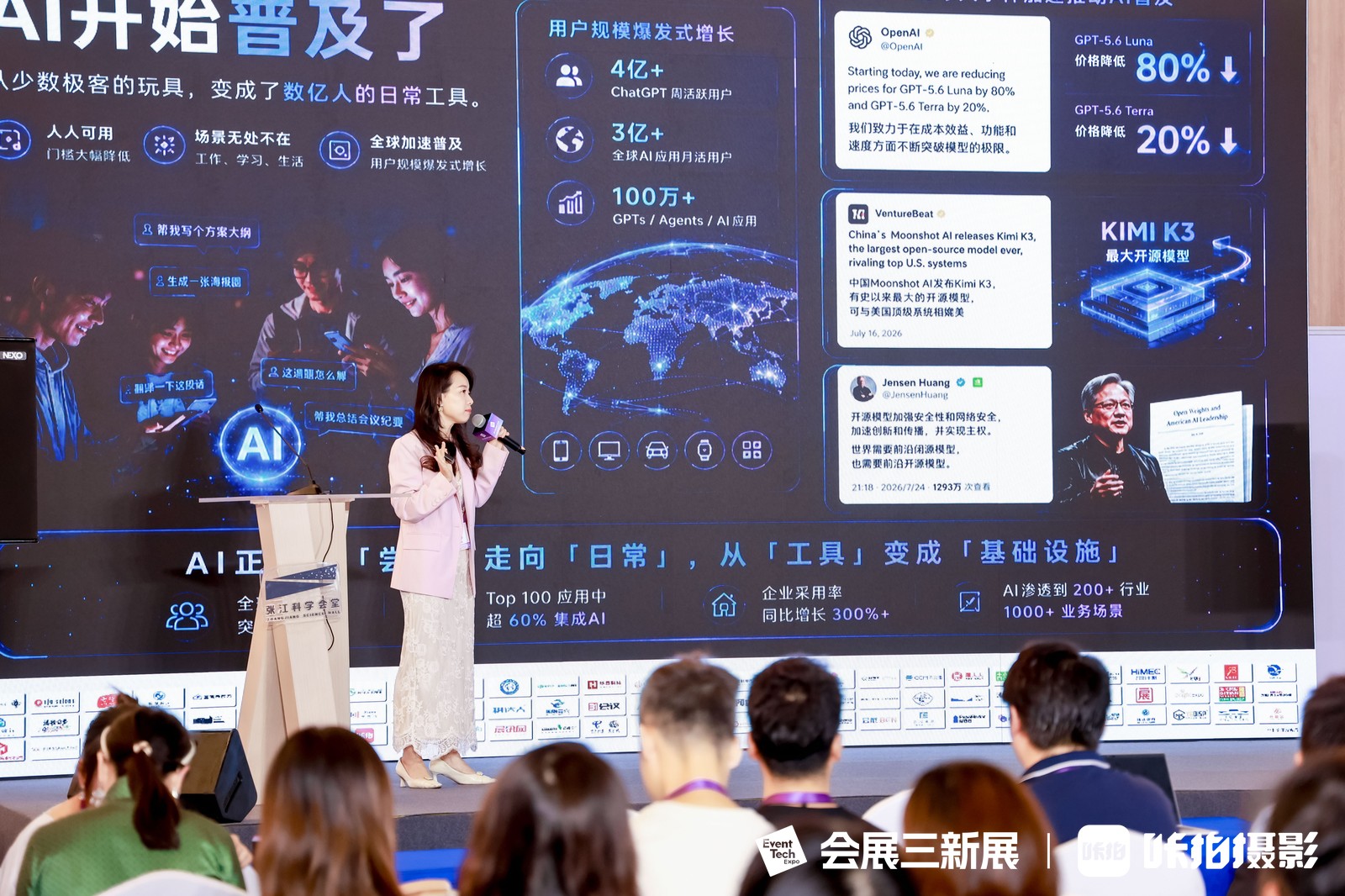 张佩晶在第七届会展三新展带来精品讲座
